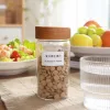Transparent glass canned multivitamin tablet nutritional supplement, one tablet per day for adults details Picture